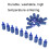 Fish Tank Air Stone Cylinder 25x12mm Aquarium Bubble Diffuser Plastic 11