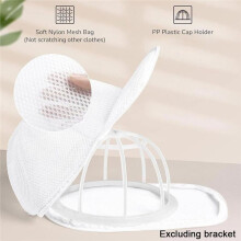 Anti Deformation Hat Washer Hat Cleaning Kit Not Include Frame for Flat and Curved Hats Washing Hat Rack Wash 4pcs