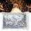 Stern-Glitzersticker 8-Punkt, Silber, PVC, 1 cm 13