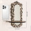 Unique Acrylic Mirror Leopard Print Wood Planter Shelf-2 pack 4