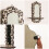 Unique Acrylic Mirror Leopard Print Wood Planter Shelf-2 pack 6