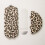 Unique Acrylic Mirror Leopard Print Wood Planter Shelf-2 pack 7