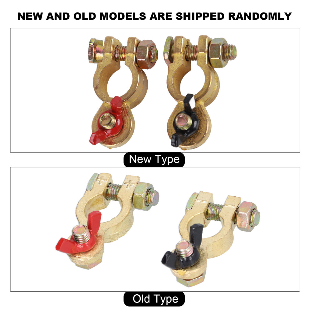 Pure Copper Battery Clamps Universal 2 7293282045590