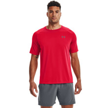 Under Armour Heren Tech 2.0 Korte Mouwen T-Shirt, Rood (600)/Grafiet, XX-Large Lang