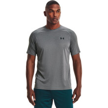 Under Armour Herr Velocity 2.0 Kortärmad T-shirt, (012) Pitch Gray Light Heather / Black, Medium