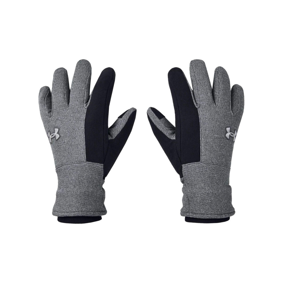 Under Armour Men's Storm Gloves Pitch Gray (012)/Halo Gray Small