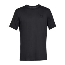 Under Armour Herr Sportstyle T-shirt med kort ärm, Svart (001)/Svart, Large Tall