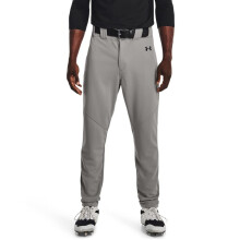Under Armour Heren Utility Baseball Recht Model Broek Pipe 22, (080) Baseball Grijs/Zwart/Zwart, M