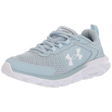 Under Armour Damen Charged Assert 9, Breaker Blue (300)/Weiß, Größe 40