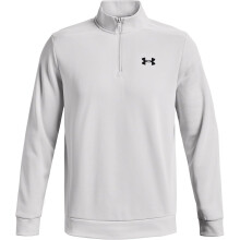 Under Armour Men's ArmourFleece 1/4 Zip, (014) Halo Gray / Black, 4X-Large Tall