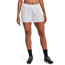 Under Armour Dames Maquina 3.0 Shorts, (100) Wit / Zwart, Medium