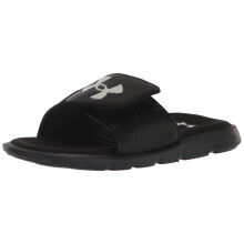 Under Armour Jongens Ignite Pro Slide, (001) Zwart/Zwart/Wit, 6, US