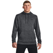 Under Armour Men's ArmourFleece Twist Hoodie, (001) Black / / Black, X-Large
