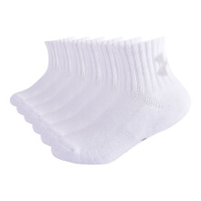 Chaussettes Quart de Cheville Under Armour Garçon, Blanc, 4-6 US