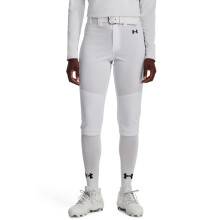 Pantaloni Softball Utility Donna Under Armour 22, (100) Bianco / Nero, Piccolo