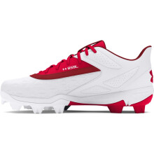 Under Armour Scarpe Leadoff Low RM JR 3.0, (600) Rosso/Bianco/Rosso, 3.5, US