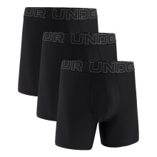 Under Armour Performance Tech Mesh Boxerjock 6in 3 Pezzi, Nero - Core 3 Pezzi, XS