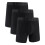 Under Armour Under Armour Performance Tech Mesh Boxerjock 6in 3 Pezzi, Nero - Core 3 Pezzi, XS 1