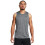 Under Armour Under Armour Herre Tech Tank Top, (025) Castlerock / / Black, Medium 1