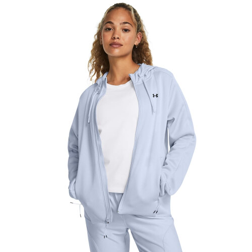 Under Armour Under Armour Dames Essential Swacket, (464) Nimbus Blue/Nimbus Blue/Wit, Medium