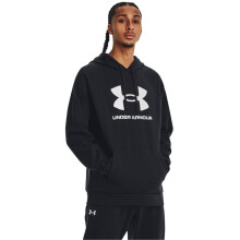 Under Armour Herr Rival Fleece Logotröja, (001) Svart / / Vit, 4X-Large Tall