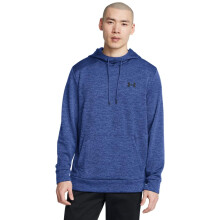 Felpa con Cappuccio Under Armour Uomo Armour Fleece Twist, Blu Tecnico / Nero, X-Small
