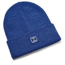 Berretto Cuff Under Armour Uomo Halftime, Blu Tech / Nero, Taglia Unica
