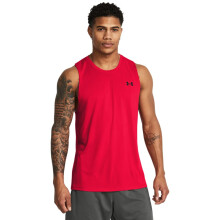 Canottiera Under Armour Uomo Tech, Rosso (600) / Nero, Piccolo