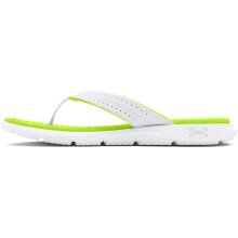 Under Armour Dames Ignite Pro Marbella, (102) Wit/Wit/Fluo Geel, 9, VS