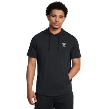 Felpa con Cappuccio Under Armour Project Rock Payoff Uomo, (001) Nero / Bianco, X-Large