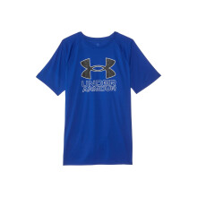 Under Armour Maglietta a Maniche Corte Hybrid Print per Bambini, (400) Royal / Bianco, X-Small