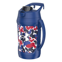 Under Armour Half Gallon Water Bottle Insulated, 64oz met Handgreep, Lekvrij, voor Sport