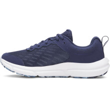 Under Armour Dames Charged Assert 10, (403) Washed Navy/Blue Smoke/Metallic Blue Calm, 8.5, US