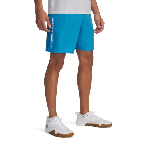 Under Armour Under Armour Mænds Woven Wordmark Shorts, (452) Ether Blue / White, 3X-Large