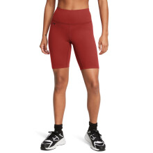 Shorts da Bicicletta Donna Under Armour, (840) Arancione Terra / Nero, X-Small