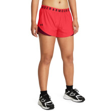 Shorts Under Armour Play Up 3.0 Donna, (713) Rosso Racer/Cardinale/Nero, XX-Piccolo