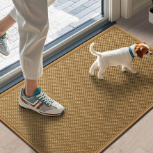 Deurmat 45x70cm Antislip Binnenmat met Rubberen Achterkant Wasbaar Absorberend