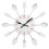 3D Removable Cutlery Kitchen Spoon Fork Wall Clock Mirror Decal Sticker White 30CM 1