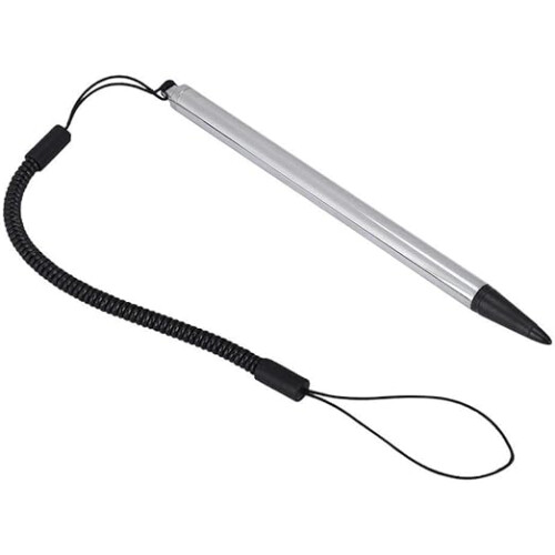 2pcs Resistive Stylus Pen with Spring Cord for POS PDA Touch Screen