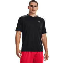 Under Armour Herr UA Tech V-Neck Kortärmad XLT Svart