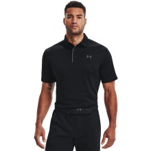 Under Armour Herr Tech Golf Polo, Svart (001)/Grafit, 4X-Lång