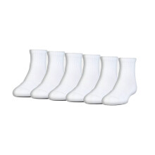 Calzini da Uomo Under Armour Charged Cotton 2.0, 6 Pezzi (Bianco (1298736-100) / Grigio Stealth/ Bianco, Grande)