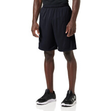 Under Armour Heren Tech Graphic Shorts, Zwart (001)/Grafiet, Groot Lang