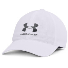 Cappello Regolabile Under Armour Uomo Armourvent, Bianco/Pitch Gray, Taglia Unica