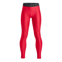 Under Armour Jongens HeatGear Armour Leggings, (600) Rood / Wit, Medium