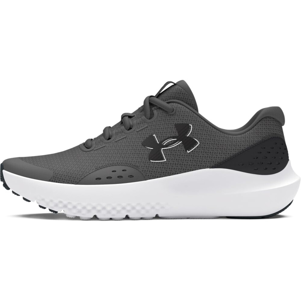 Under Armour Boys' Grade School Surge 4, (101) Castlerock/Anthracite/, 7, Us Anthracite