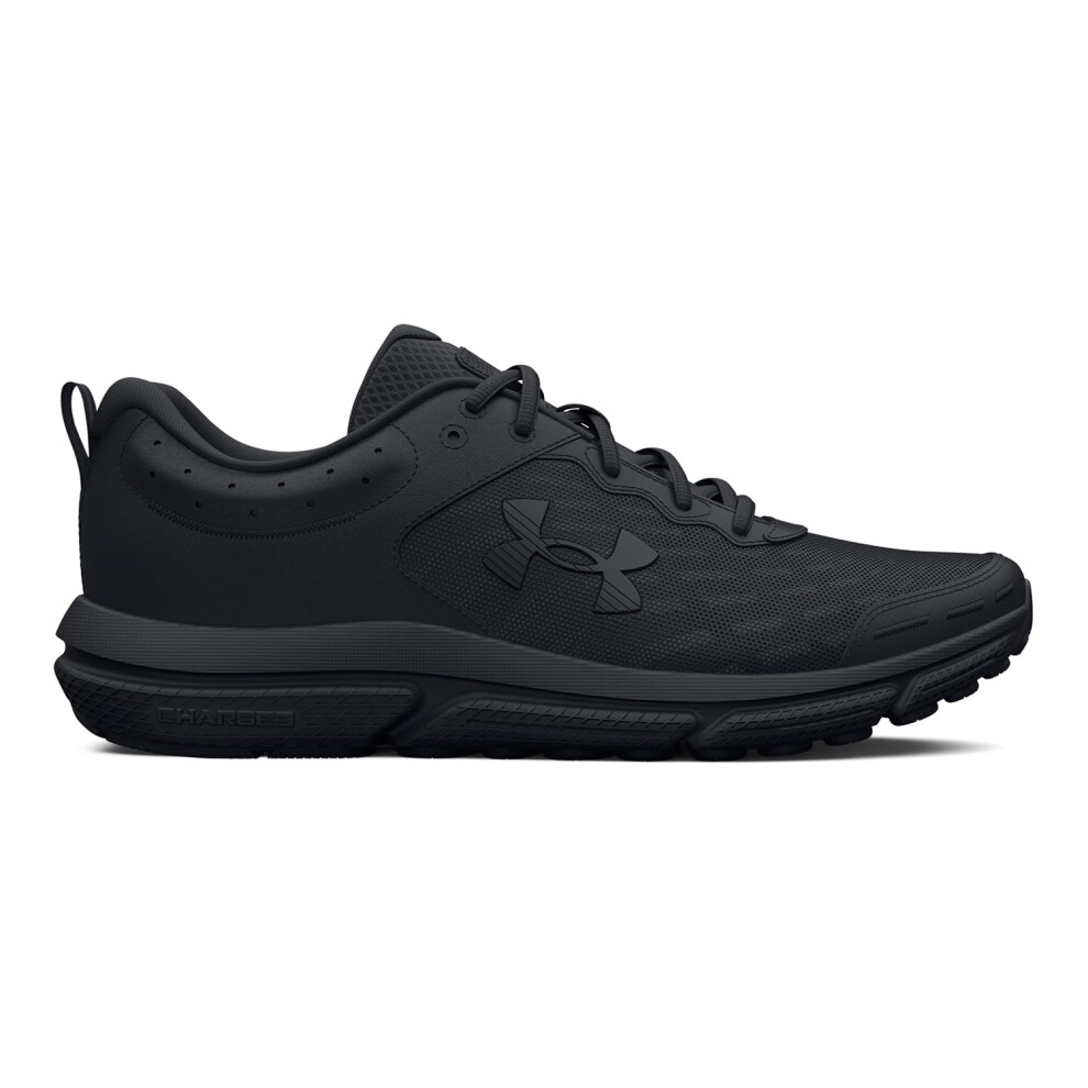 Under Armour Women's Charged Assert 10 D, (002) Black/Black/Black, 9, Us
