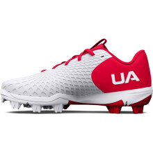 Under Armour Dames Glyde 2.0 RM, (103) Wit/Rood/Wit, 12, US