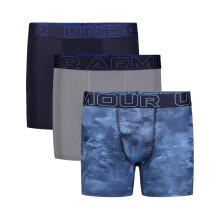 Under Armour Performance Tech - Boxer Brief 3Pk, Stampa Windstream, YLG