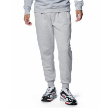Pantaloni Jogging Rival Fleece da Uomo Under Armour, Grigio Chiaro Mod (011) / Bianco, Grande